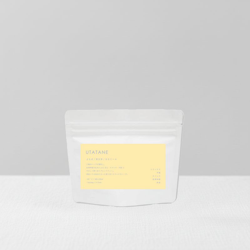 【まもなく販売開始】UTATANE<自律神経ハーブ>