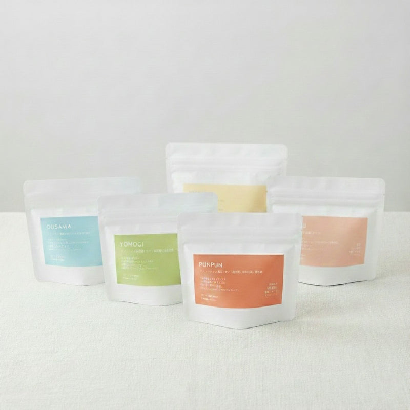 【お歳暮用】自家製ハーブティー 25包 5種セット GO